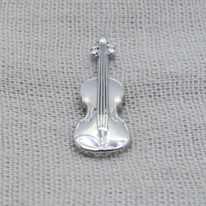 Pin violín 3D