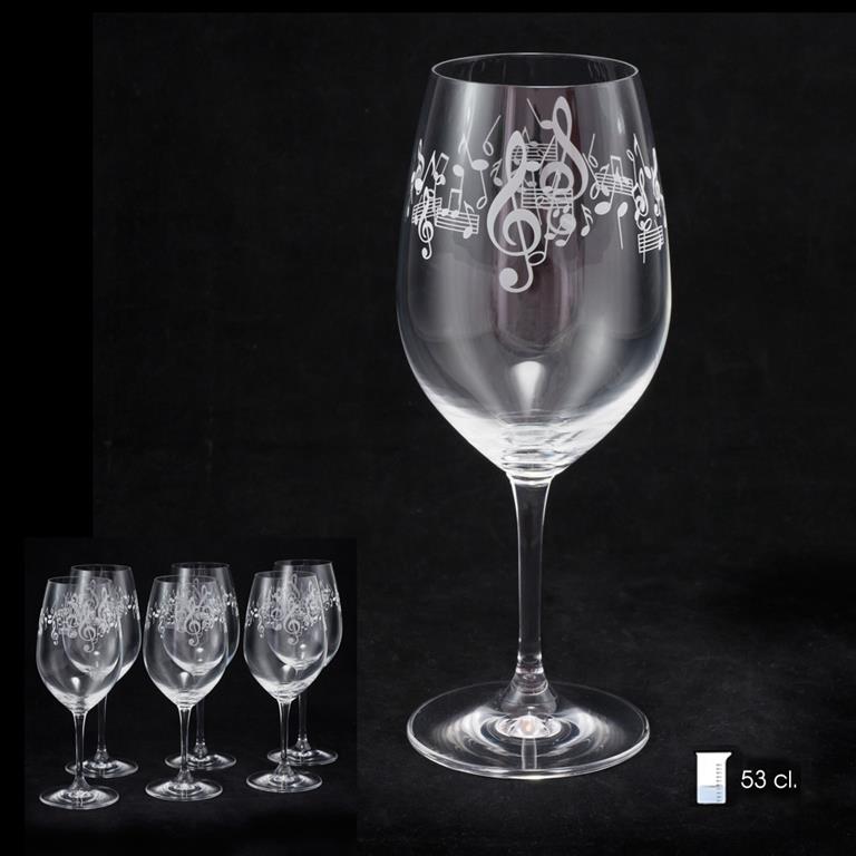 Set 6 copas de vino 