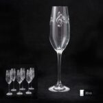 Set 6 copas de cava 