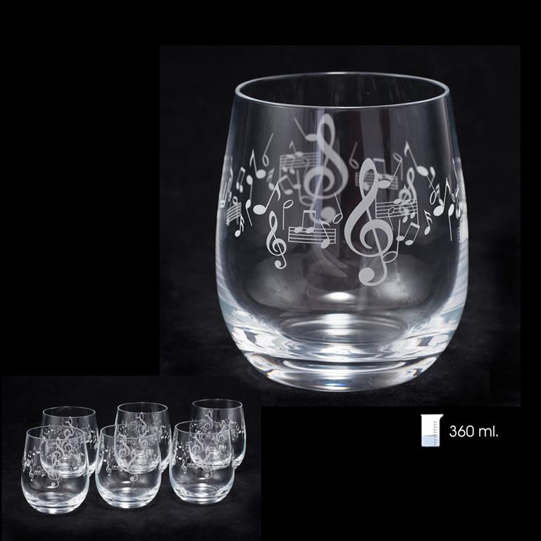 Set 6 vasos 
