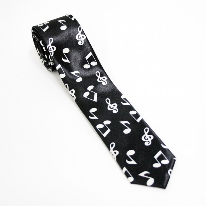 Corbata notas musicales