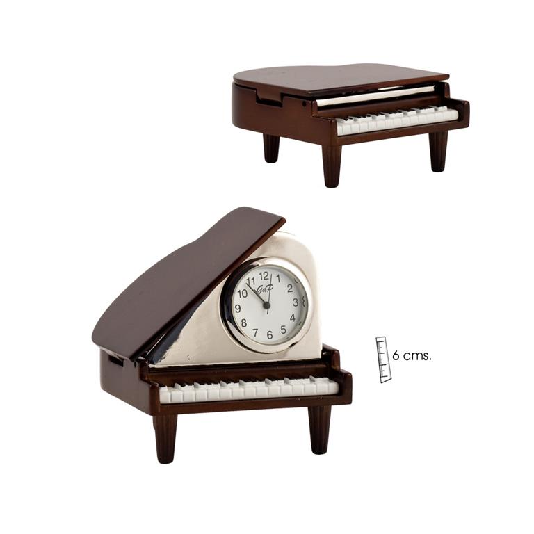 Reloj Piano Marrón 