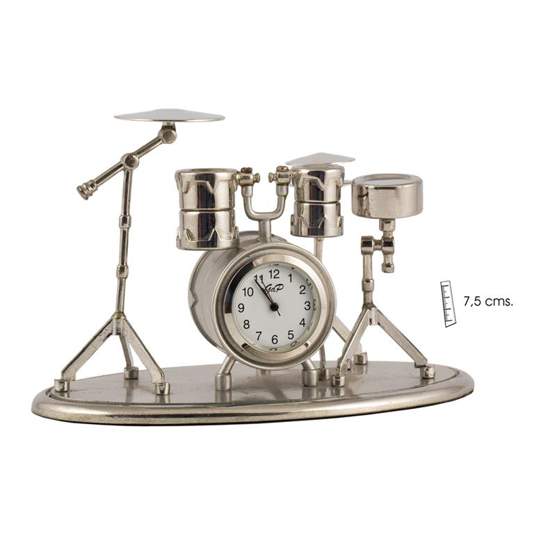 Reloj Batería Plateada 