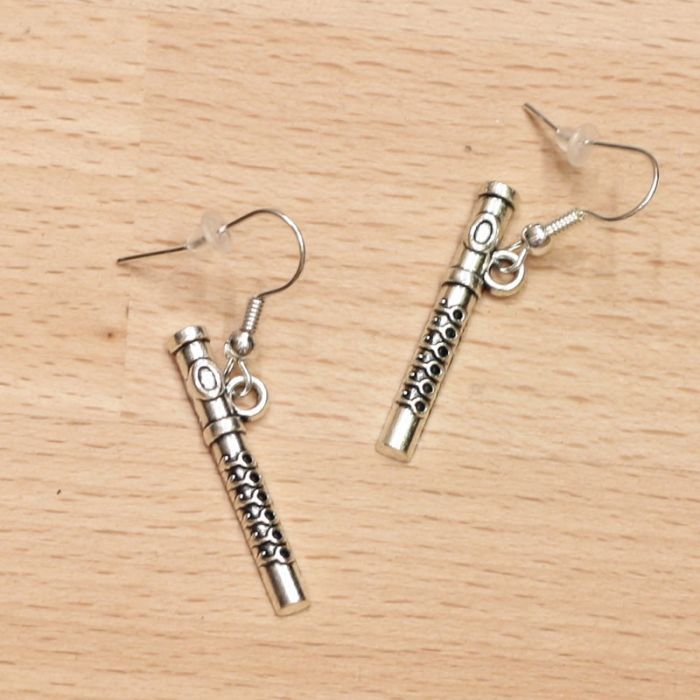 Pendientes flauta
