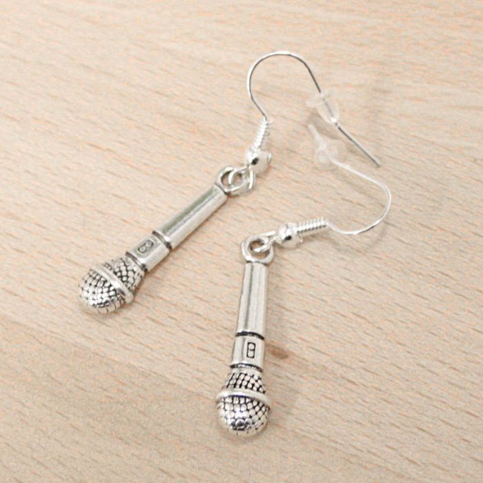 Pendientes micrófono