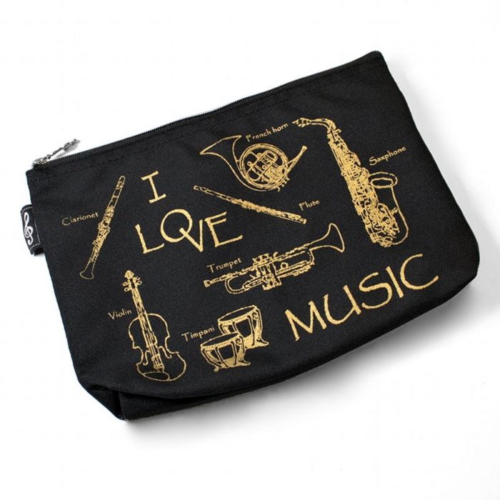 Estuche instrumentos dorado