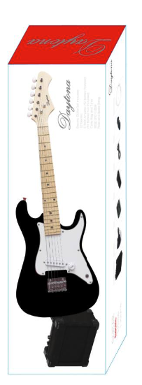 Pack Guitarra Eléctrica Junior Daytona Stratocaster