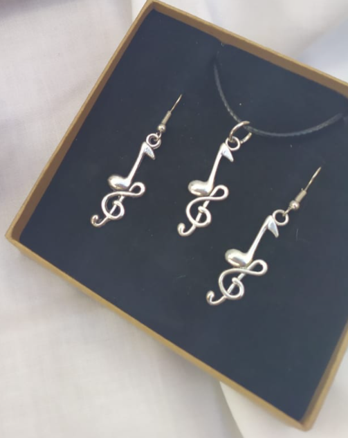Conjunto clave de sol y corchea