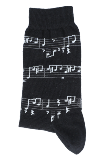 Calcetines negros partitura