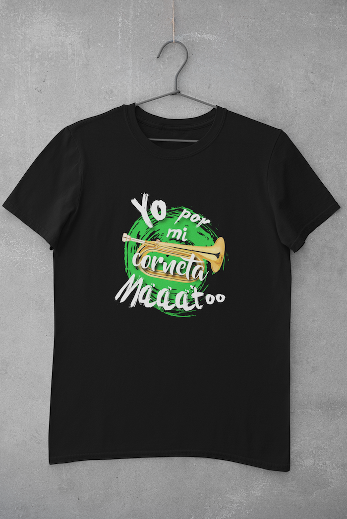 Camiseta corneta (Frase personalizada)