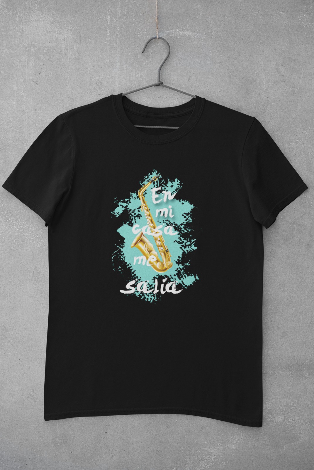 Camiseta Saxo (Frase personalizada)