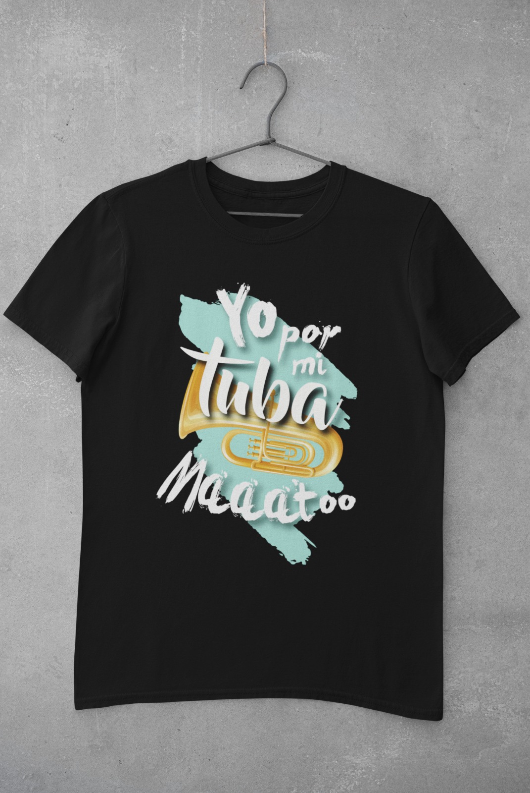 Camiseta tuba (Frase personalizada)