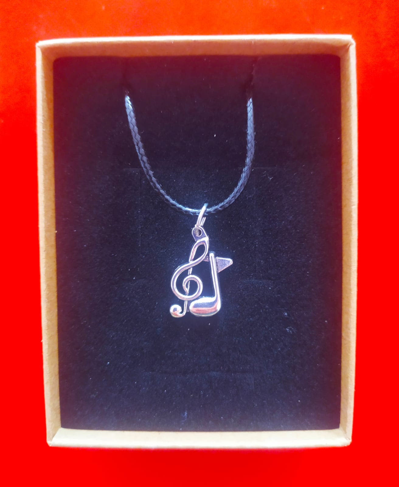 Colgante clave de sol y corchea