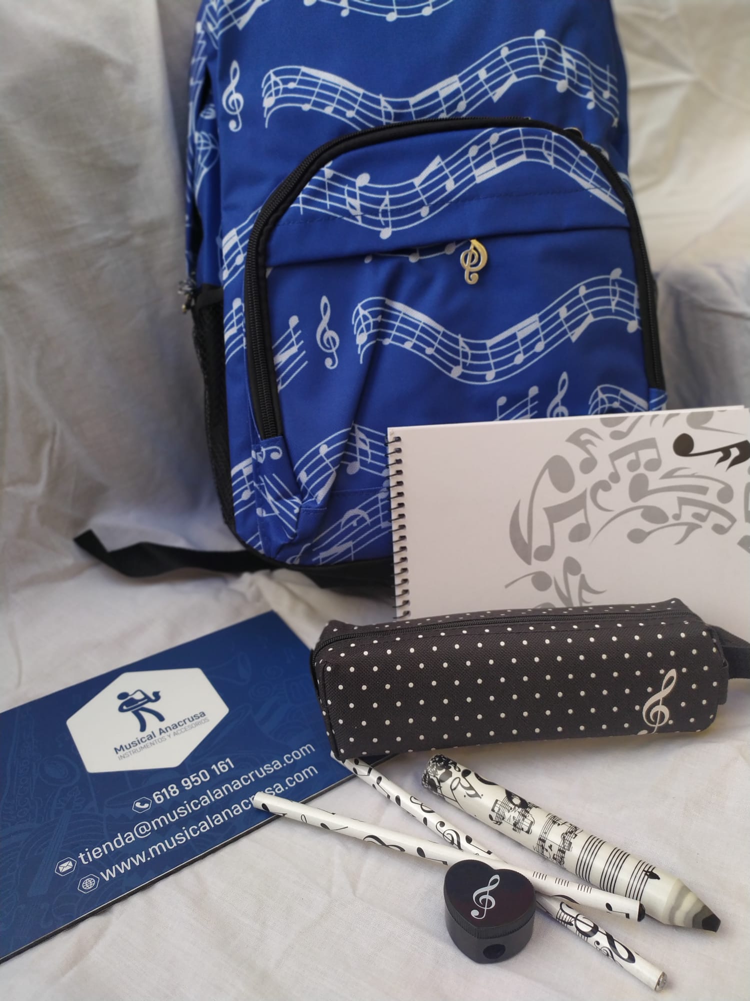 Pack Mochila partitura(Varios colores)