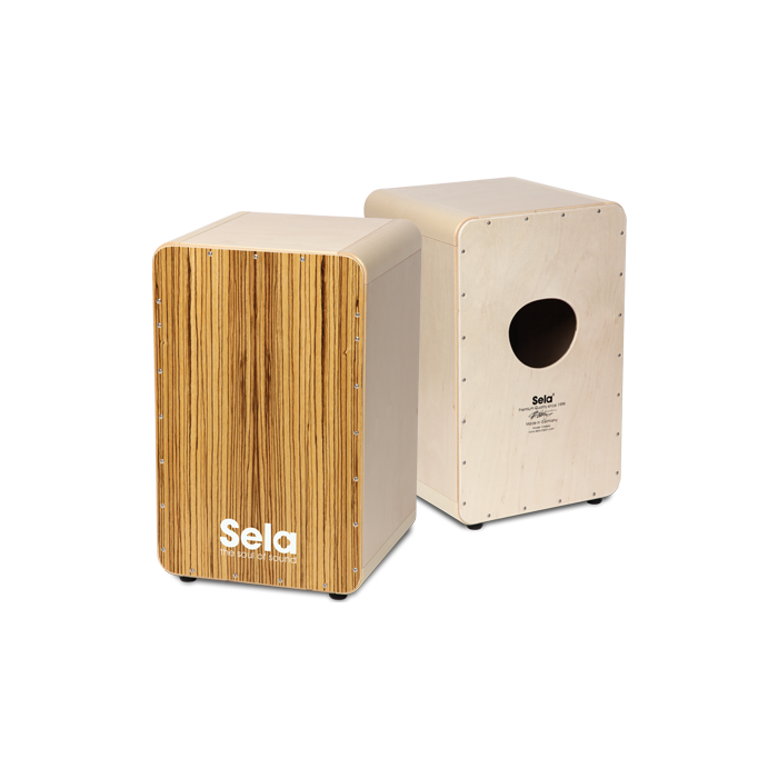 Cajón Flamenco SELA Casela Zebrano