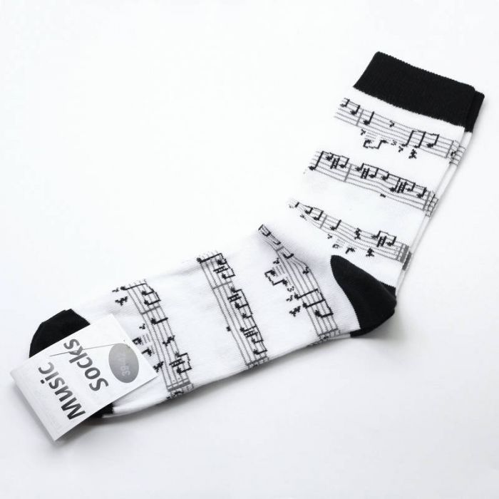 Calcetines blancos partitura