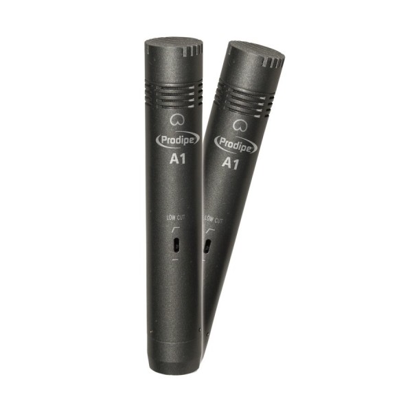 Pack 2 micrófonos Condensación PRODIPE