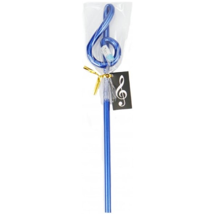 Lápiz Clave de Sol Azul