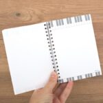 Libreta A6 Piano