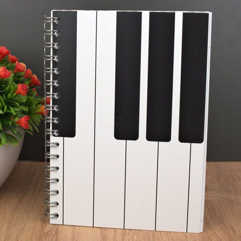 Libreta A6 Piano