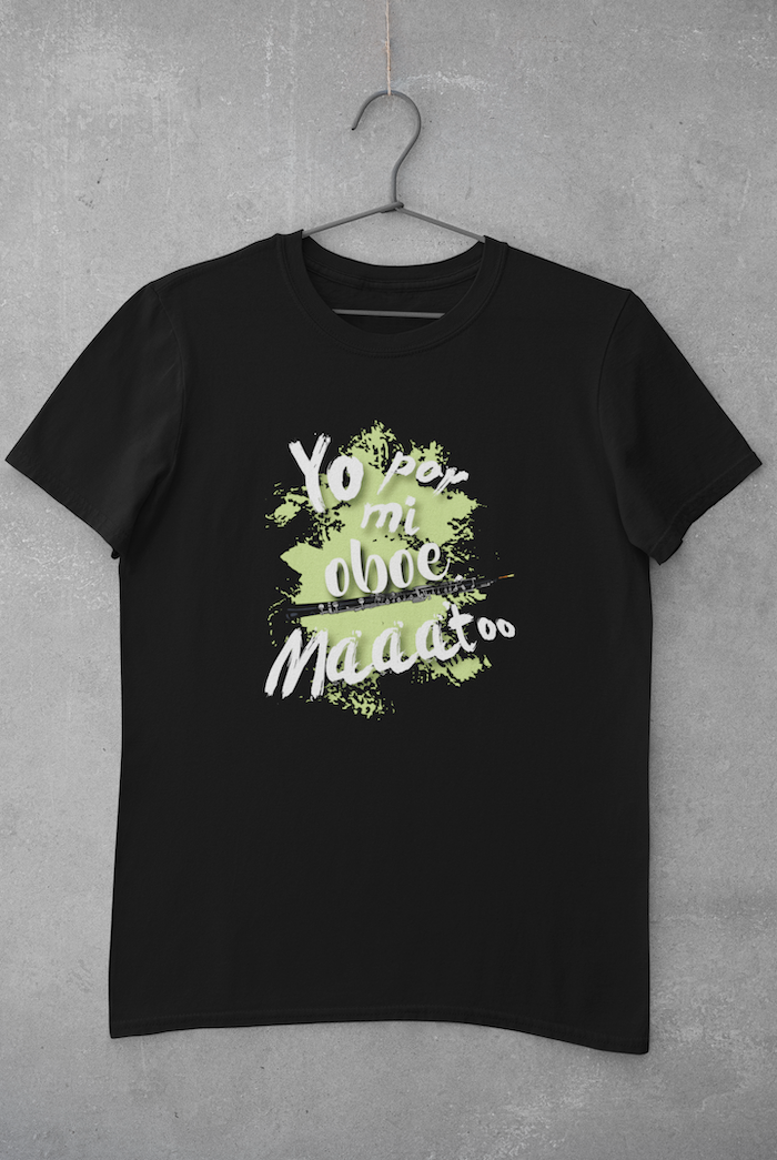 Camiseta oboe (Frase personalizada)