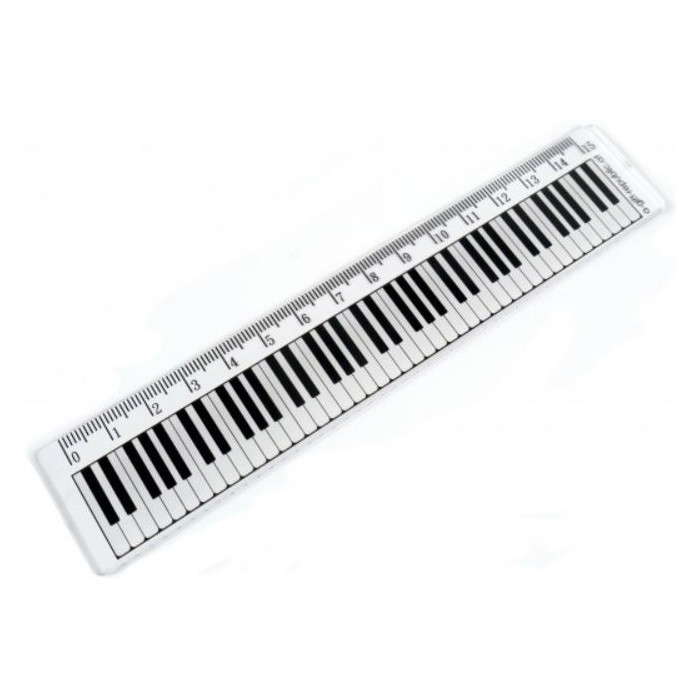 Regla piano 15cm