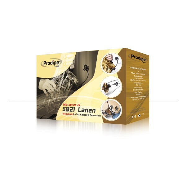 Micrófono PRODIPE para Instrumentos de Viento