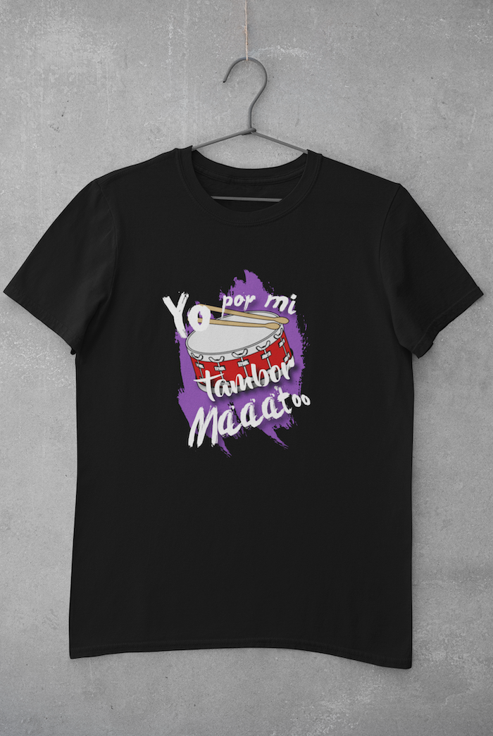 Camiseta tambor (Frase personalizada)