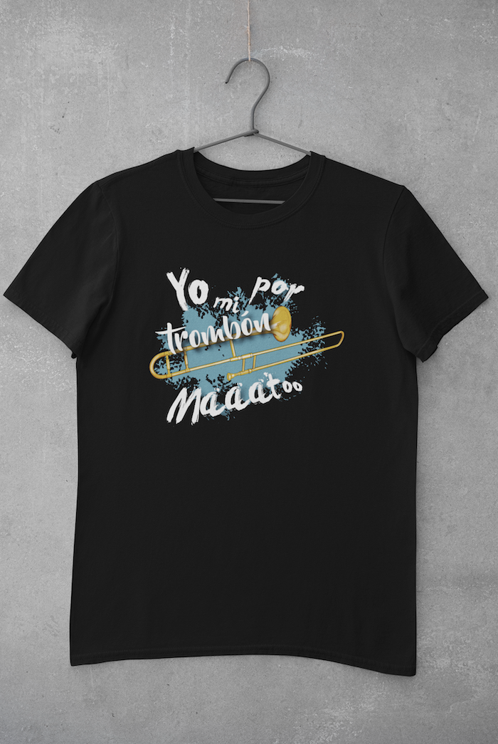 Camiseta trombón (Frase personalizada)