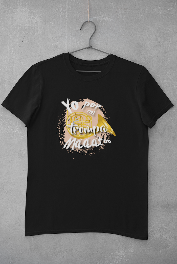 Camiseta trompa (Frase personalizada)