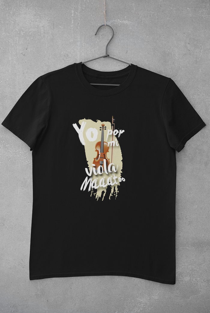 Camiseta viola (Frase personalizada)
