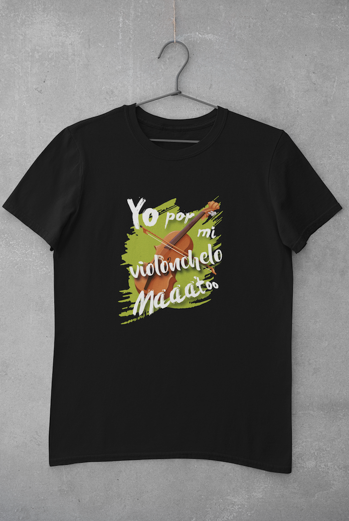 Camiseta cello (Frase personalizada)