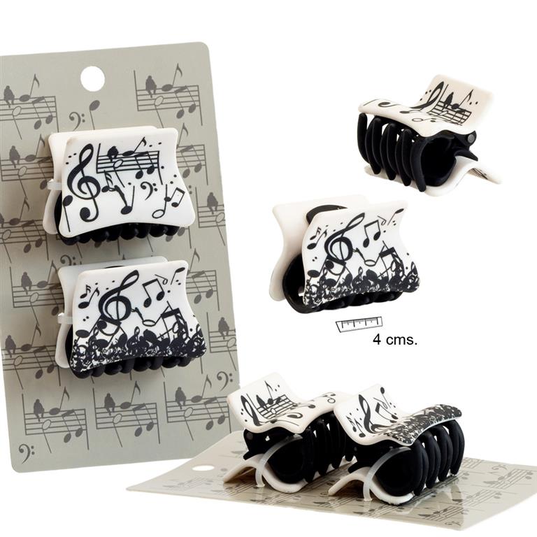 Set 2 pinzas pelo