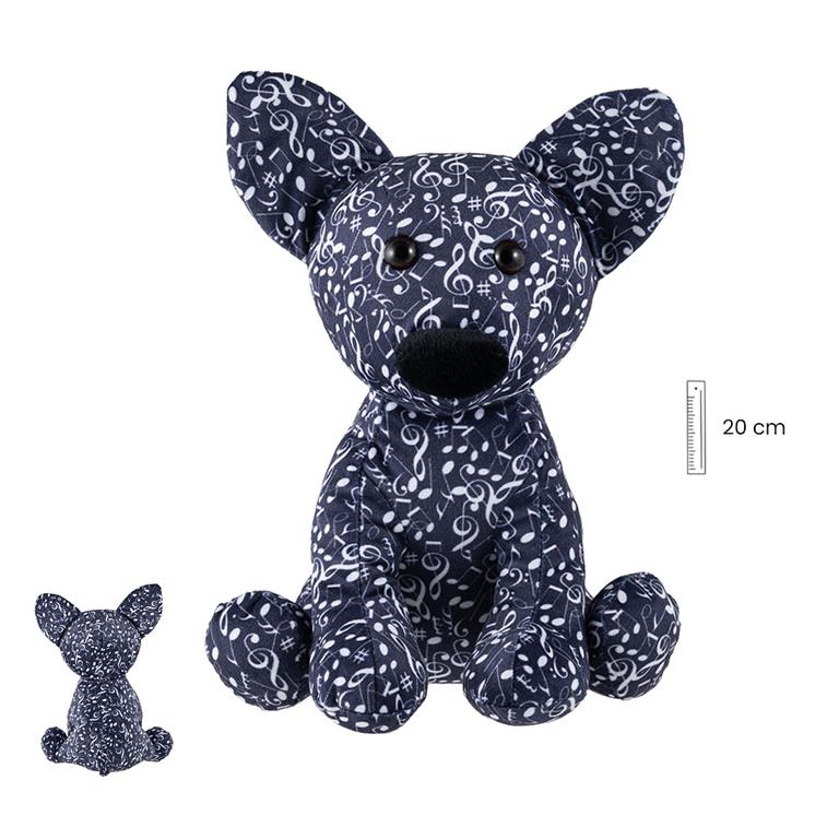 Peluche perro 20cm